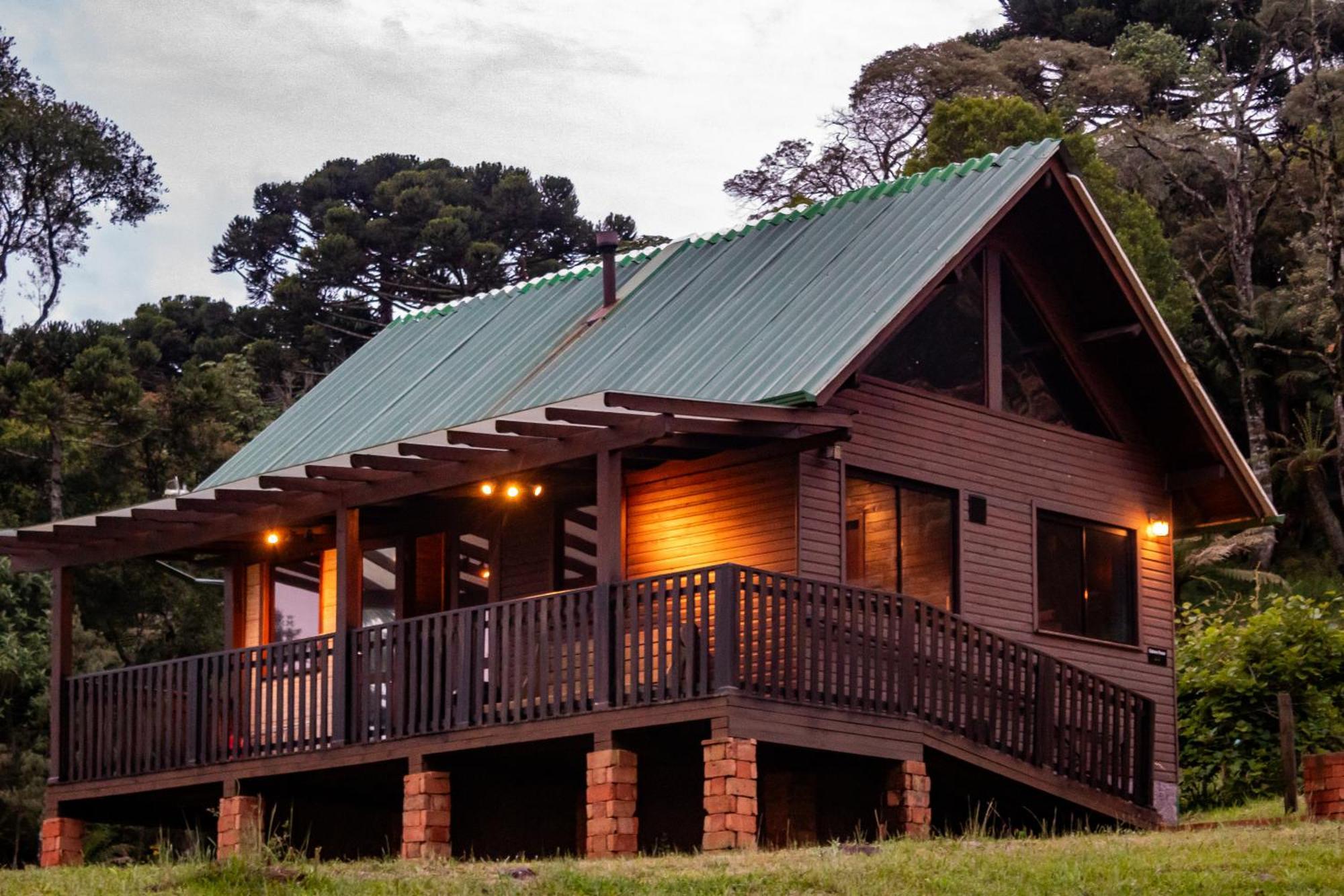 Casas Rainha Da Serra 01 E 02 Dorm Com Cozinha E Fogo De Chao Urubici Luaran gambar